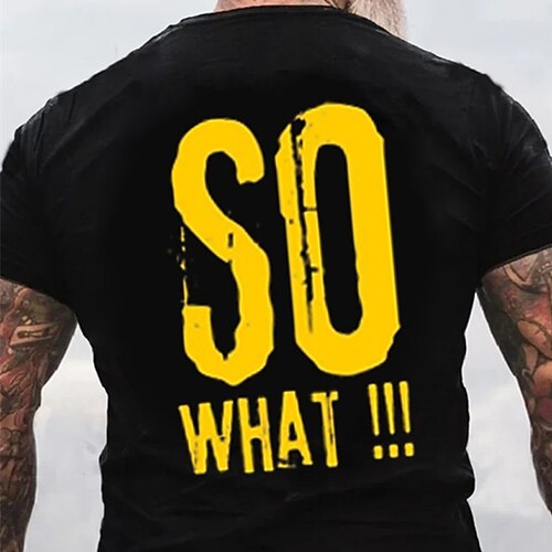 Men's Unisex T shirt Tee Letter Graphic Prints Crew Neck Black Short Sleeve Hot Stamping Outdoor Street Print Tops Sports Designer Casual Big and Tall / Summer / Summer
Men's Unisex T shirt Tee Letter Graphic Prints Crew Neck Black Short Sleeve Hot Stamping Outdoor Street Print Tops Sports Designer Casual Big and Tall / Summer / Summer