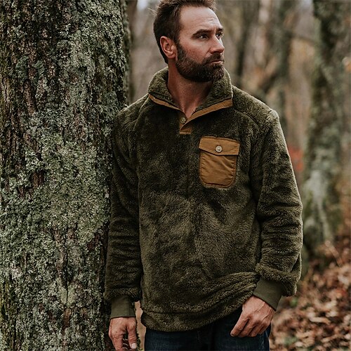 Men's Pullover Full Zip Hoodie Color Block Pocket Patchwork Sports Outdoor Daily Sports Basic Casual Hoodies Sweatshirts Army Green
Men's Pullover Full Zip Hoodie Color Block Pocket Patchwork Sports Outdoor Daily Sports Basic Casual Hoodies Sweatshirts Army Green