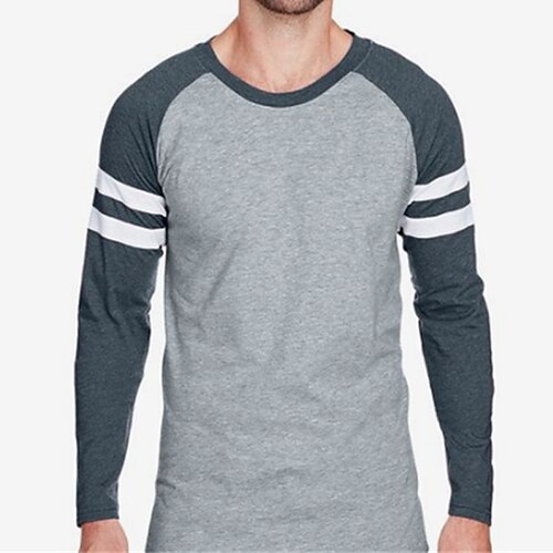 Men's T shirt Tee Color Block Crew Neck Street Daily Long Sleeve Tops Casual Fashion Comfortable Gray / Beach
Men's T shirt Tee Color Block Crew Neck Street Daily Long Sleeve Tops Casual Fashion Comfortable Gray / Beach