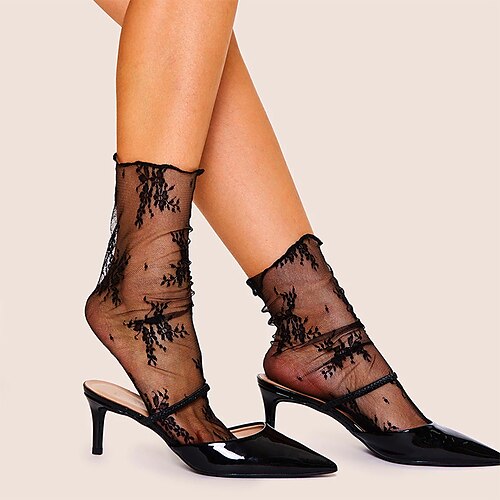 Women's Anckle Socks Low Cut Socks Outdoor Daily Flower / Floral Polyester Simple 1 Pair
Women's Anckle Socks Low Cut Socks Outdoor Daily Flower / Floral Polyester Simple 1 Pair