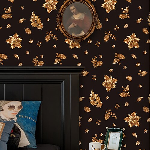Christmas Wallpaper Christmas Golden Flowers Wall Cover Sticker Film Peel and Stick Removable Self Adhesive PVC/Vinyl Wall Decal for Room Home Decoration 17.32''x118''in(44cmx300cm) / 44x300cm
Christmas Wallpaper Christmas Golden Flowers Wall Cover Sticker Film Peel and Stick Removable Self Adhesive PVC/Vinyl Wall Decal for Room Home Decoration 17.32''x118''in(44cmx300cm) / 44x300cm