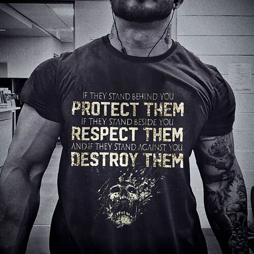 Homme Unisexe T shirt Tee Lettre Imprimés Photos Col Ras du Cou Noir 3D effet Extérieur Plein Air Manches Courtes Imprimer Vêtement Tenue Sportif Casual Grand et grand / Eté / Eté
Homme Unisexe T shirt Tee Lettre Imprimés Photos Col Ras du Cou Noir 3D effet Extérieur Plein Air Manches Courtes Imprimer Vêtement Tenue Sportif Casual Grand et grand / Eté / Eté