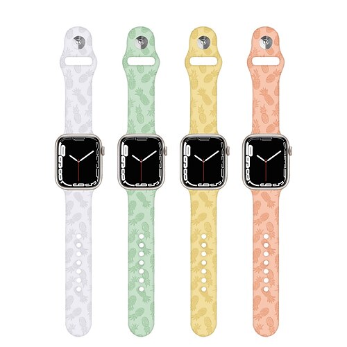 1pc Smart Watch Band Compatible with Apple iWatch 38/40/41mm 42/44/45mm Silicone Waterproof Adjustable Elastic Sport Band for iWatch Smartwatch Strap Wristband for Series 7 / SE / 6/5/4/3/2/1
1pc Smart Watch Band Compatible with Apple iWatch 38/40/41mm 42/44/45mm Silicone Waterproof Adjustable Elastic Sport Band for iWatch Smartwatch Strap Wristband for Series 7 / SE / 6/5/4/3/2/1
