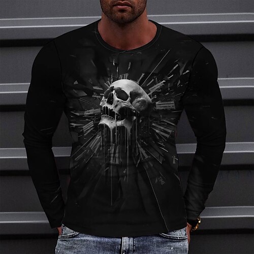 Men's T shirt Tee Tee Graphic Round Neck Green Blue Gray Purple Orange Long Sleeve 3D Print Casual Daily Print Tops Fashion Designer Comfortable Big and Tall
Men's T shirt Tee Tee Graphic Round Neck Green Blue Gray Purple Orange Long Sleeve 3D Print Casual Daily Print Tops Fashion Designer Comfortable Big and Tall