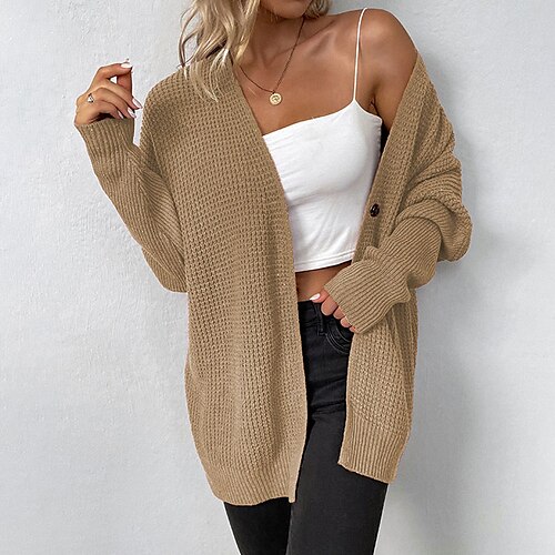 pull cardigan femme pull crochet tricot couleur pure devant ouvert élégant décontracté quotidien vacances automne hiver kaki xl
pull cardigan femme pull crochet tricot couleur pure devant ouvert élégant décontracté quotidien vacances automne hiver kaki xl