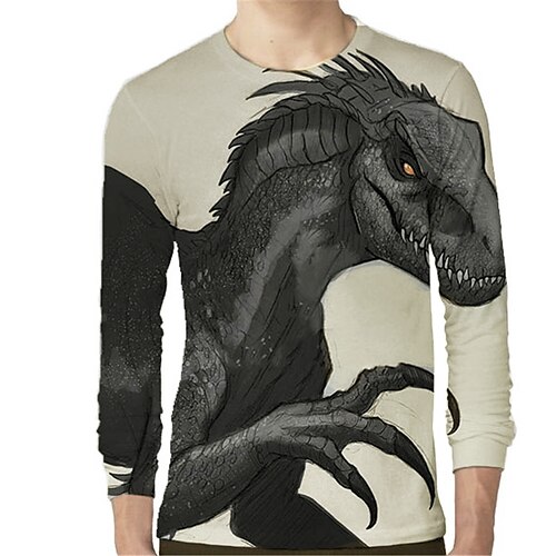 Kids Boys T shirt Animal Outdoor 3D Print Long Sleeve Crewneck Active 3-12 Years Fall Gray
Kids Boys T shirt Animal Outdoor 3D Print Long Sleeve Crewneck Active 3-12 Years Fall Gray