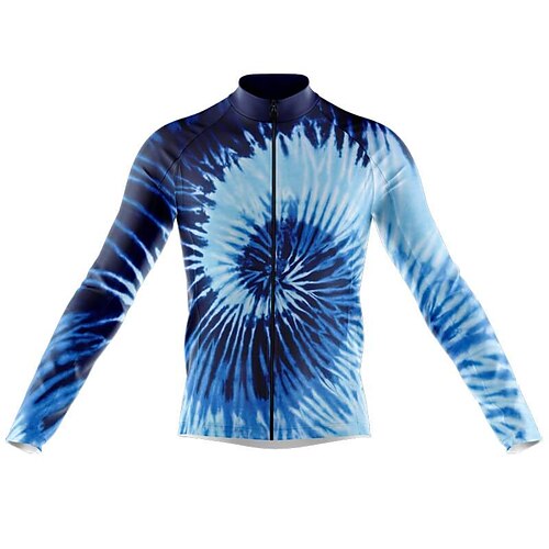 21Grams Men's Cycling Jersey Long Sleeve Bike Top with 3 Rear Pockets Mountain Bike MTB Road Bike Cycling Breathable Quick Dry Moisture Wicking Reflective Strips Blue Graphic Polyester Spandex Sports
21Grams Men's Cycling Jersey Long Sleeve Bike Top with 3 Rear Pockets Mountain Bike MTB Road Bike Cycling Breathable Quick Dry Moisture Wicking Reflective Strips Blue Graphic Polyester Spandex Sports