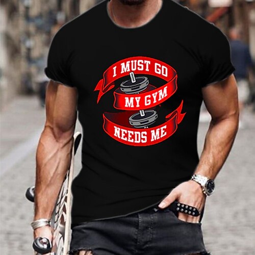 Men's Unisex T shirt Tee Letter Graphic Prints Crew Neck Black Outdoor Street Short Sleeve Print Clothing Apparel Sports Designer Casual Big and Tall / Summer / Summer
Men's Unisex T shirt Tee Letter Graphic Prints Crew Neck Black Outdoor Street Short Sleeve Print Clothing Apparel Sports Designer Casual Big and Tall / Summer / Summer