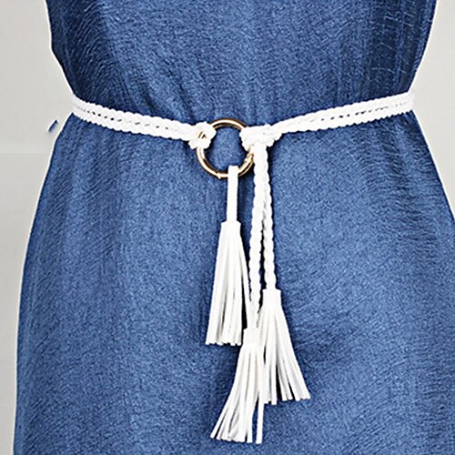 Women's Belt Straw Black Camel Beige Chain Outdoor Street Dailywear Daily Pure Color / Spring / Summer / Fall / Winter
Women's Belt Straw Black Camel Beige Chain Outdoor Street Dailywear Daily Pure Color / Spring / Summer / Fall / Winter