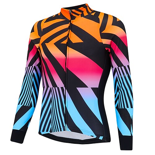 21Grams Men's Cycling Jersey Long Sleeve Bike Top with 3 Rear Pockets Mountain Bike MTB Road Bike Cycling Breathable Quick Dry Moisture Wicking Reflective Strips Orange Color Block Polyester Spandex
21Grams Men's Cycling Jersey Long Sleeve Bike Top with 3 Rear Pockets Mountain Bike MTB Road Bike Cycling Breathable Quick Dry Moisture Wicking Reflective Strips Orange Color Block Polyester Spandex