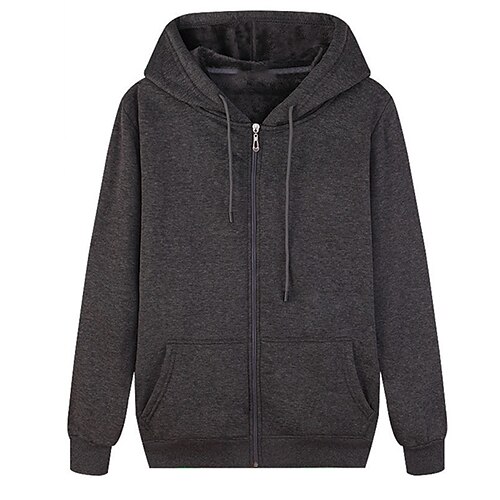 Men's Full Zip Hoodie Jacket Wine Red Blue Light Grey Dark Gray Red Hooded Solid Color Zipper Front Pocket Going out Streetwear Cool Casual Winter Fall & Winter Clothing Apparel Hoodies Sweatshirts
Men's Full Zip Hoodie Jacket Wine Red Blue Light Grey Dark Gray Red Hooded Solid Color Zipper Front Pocket Going out Streetwear Cool Casual Winter Fall & Winter Clothing Apparel Hoodies Sweatshirts