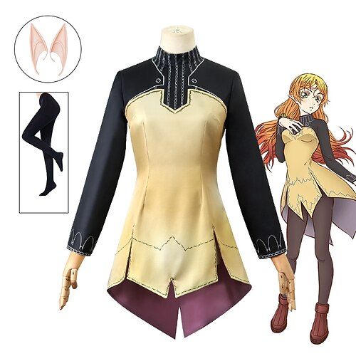 Inspired by Uncle From Another World Elga Anime Cosplay Costumes Japanese Cosplay Suits Dress Stockings Headwear For Women's
Inspired by Uncle From Another World Elga Anime Cosplay Costumes Japanese Cosplay Suits Dress Stockings Headwear For Women's