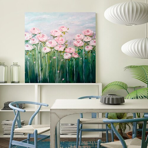 Oil Painting Handmade Hand Painted Wall Art Abstract Flowers Canvas Painting Home Decoration Decor Stretched Frame Ready to Hang
Oil Painting Handmade Hand Painted Wall Art Abstract Flowers Canvas Painting Home Decoration Decor Stretched Frame Ready to Hang