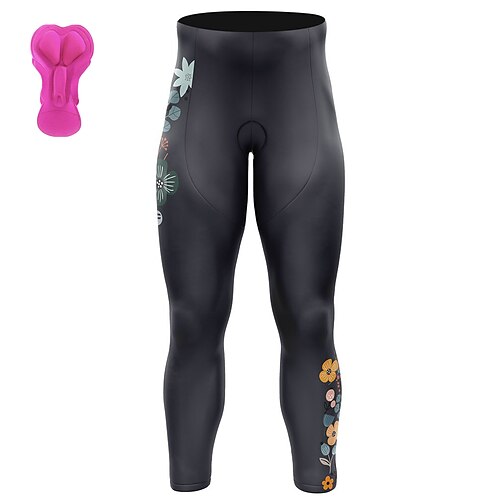 21Grams Women's Cycling Tights Bike Bottoms Mountain Bike MTB Road Bike Cycling Sports Floral Botanical 3D Pad Cycling Breathable Quick Dry Black Polyester Spandex Clothing Apparel Bike Wear
21Grams Women's Cycling Tights Bike Bottoms Mountain Bike MTB Road Bike Cycling Sports Floral Botanical 3D Pad Cycling Breathable Quick Dry Black Polyester Spandex Clothing Apparel Bike Wear