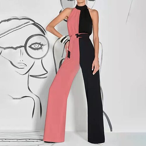 combinaison femme dos nu patchwork bloc de couleur dos nu élégant soirée sortie coupe classique sans manches rose xxl automne
combinaison femme dos nu patchwork bloc de couleur dos nu élégant soirée sortie coupe classique sans manches rose xxl automne