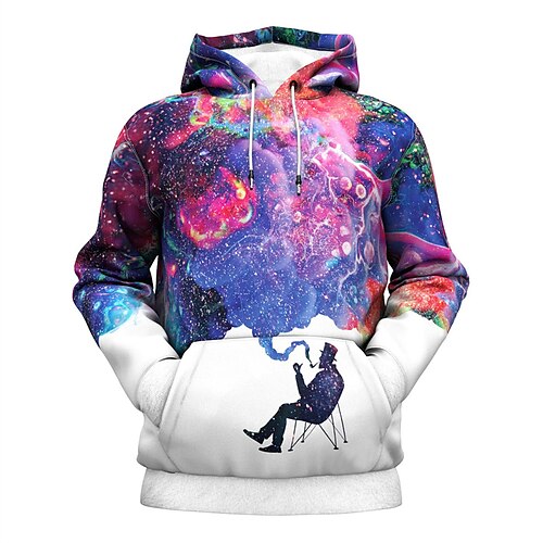 Men's Unisex Hoodie Pullover Hoodie Sweatshirt Blue Hooded Graphic Prints Galaxy Star Print Print Daily Sports 3D Print Streetwear Casual Big and Tall Spring & Fall Clothing Apparel Hoodies
Men's Unisex Hoodie Pullover Hoodie Sweatshirt Blue Hooded Graphic Prints Galaxy Star Print Print Daily Sports 3D Print Streetwear Casual Big and Tall Spring & Fall Clothing Apparel Hoodies