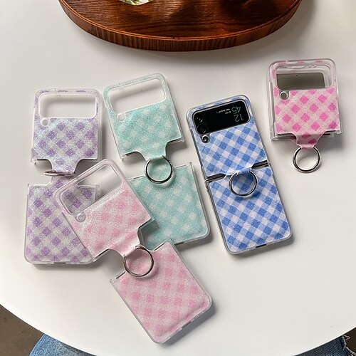 Phone Case For Samsung Galaxy Flip Z Flip 4 Z Flip 3 Flip Case with Ring Glitter Shine PC
Phone Case For Samsung Galaxy Flip Z Flip 4 Z Flip 3 Flip Case with Ring Glitter Shine PC