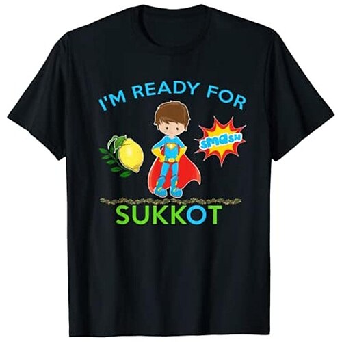 sukkot Jewish new year Party Costume Adults' Men's Cosplay Party Jewish new year Festival / Holiday Polyester Ink Blue / Black Men's Women's Easy Carnival Costumes Pattern / T-shirt / T-shirt
sukkot Jewish new year Party Costume Adults' Men's Cosplay Party Jewish new year Festival / Holiday Polyester Ink Blue / Black Men's Women's Easy Carnival Costumes Pattern / T-shirt / T-shirt