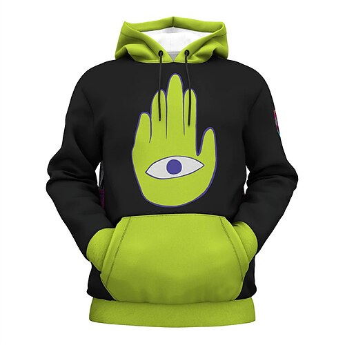 Men's Unisex Pullover Hoodie Sweatshirt Hooded Cartoon Graphic Prints Print Daily Sports 3D Print Streetwear Designer Hoodies Sweatshirts Long Sleeve Green
Men's Unisex Pullover Hoodie Sweatshirt Hooded Cartoon Graphic Prints Print Daily Sports 3D Print Streetwear Designer Hoodies Sweatshirts Long Sleeve Green