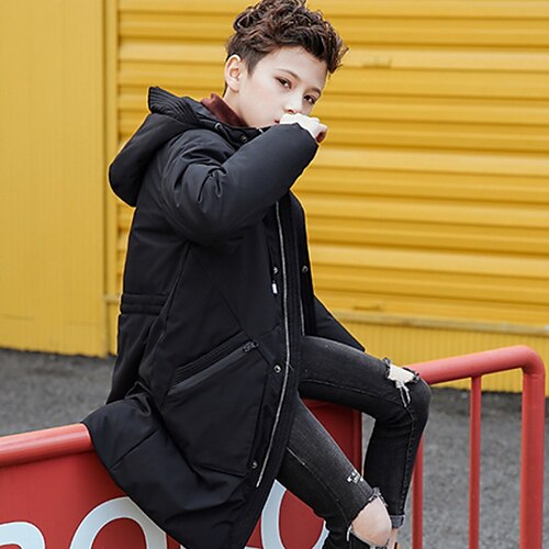 Kids Boys Coat Outerwear Plain Long Sleeve Pocket Coat Daily Cotton Active Cool Black Wine Fall Spring 4-13 Years
Kids Boys Coat Outerwear Plain Long Sleeve Pocket Coat Daily Cotton Active Cool Black Wine Fall Spring 4-13 Years