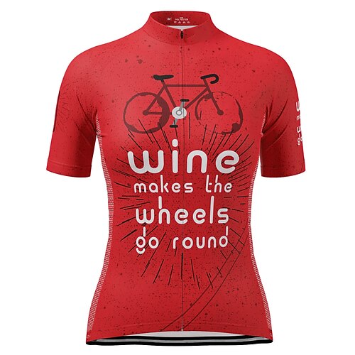 21Grams Men's Cycling Jersey Short Sleeve Bike Top with 3 Rear Pockets Mountain Bike MTB Road Bike Cycling Breathable Quick Dry Moisture Wicking Reflective Strips Red Graphic Polyester Spandex Sports
21Grams Men's Cycling Jersey Short Sleeve Bike Top with 3 Rear Pockets Mountain Bike MTB Road Bike Cycling Breathable Quick Dry Moisture Wicking Reflective Strips Red Graphic Polyester Spandex Sports