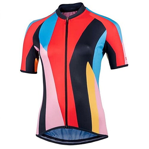 21Grams Men's Cycling Jersey Short Sleeve Bike Top with 3 Rear Pockets Mountain Bike MTB Road Bike Cycling Breathable Quick Dry Moisture Wicking Reflective Strips Red Color Block Polyester Spandex
21Grams Men's Cycling Jersey Short Sleeve Bike Top with 3 Rear Pockets Mountain Bike MTB Road Bike Cycling Breathable Quick Dry Moisture Wicking Reflective Strips Red Color Block Polyester Spandex