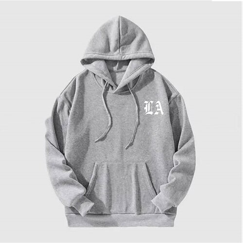 Men's Hoodie Pullover Hooded Graphic Letter Front Pocket Print Daily Holiday Going out Hot Stamping Streetwear Casual Hoodies Sweatshirts Long Sleeve Light Khaki. Light Grey
Men's Hoodie Pullover Hooded Graphic Letter Front Pocket Print Daily Holiday Going out Hot Stamping Streetwear Casual Hoodies Sweatshirts Long Sleeve Light Khaki. Light Grey