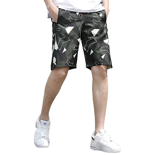 Men's Chinos Shorts Pants Multiple Pockets Elastic Drawstring Design Print Solid Colored Graphic Prints Geometry Comfort Breathable Knee Length Leisure Sports Beach Chic Modern Casual / Sporty
Men's Chinos Shorts Pants Multiple Pockets Elastic Drawstring Design Print Solid Colored Graphic Prints Geometry Comfort Breathable Knee Length Leisure Sports Beach Chic Modern Casual / Sporty