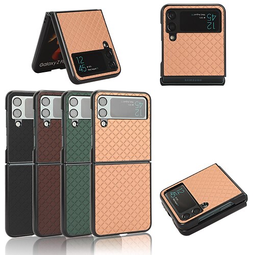 Phone Case For Samsung Galaxy Flip Z Flip 4 Flip Shockproof Solid Colored PC PU Leather
Phone Case For Samsung Galaxy Flip Z Flip 4 Flip Shockproof Solid Colored PC PU Leather