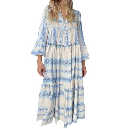 Women's Swing Dress Short Mini Dress Light Blue Long Sleeve Color Block Ruched Fall Winter V Neck Vacation Modern 2022 S M L XL XXL
Women's Swing Dress Short Mini Dress Light Blue Long Sleeve Color Block Ruched Fall Winter V Neck Vacation Modern 2022 S M L XL XXL