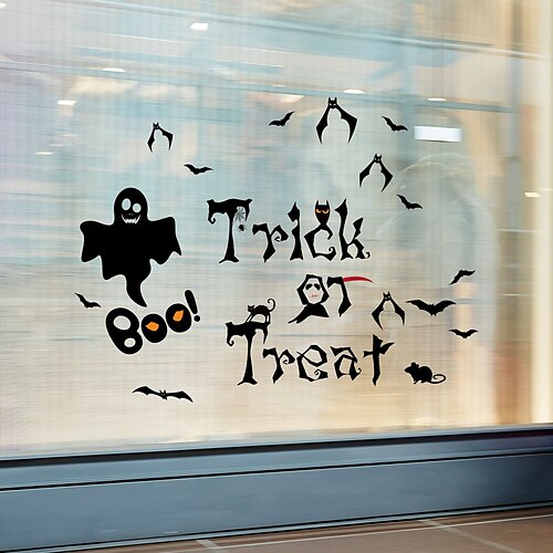 Halloween Witch Pumpkin Bat Holiday Shop Window Background Decoration Can Be Removed Paste
Halloween Witch Pumpkin Bat Holiday Shop Window Background Decoration Can Be Removed Paste