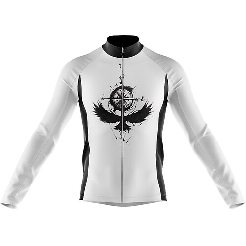 Men's Cycling Jersey Long Sleeve Bike Jersey with 3 Rear Pockets Mountain Bike MTB Road Bike Cycling Cycling Breathable Ultraviolet Resistant Quick Dry Black White Polyester Sports Clothing Apparel
Men's Cycling Jersey Long Sleeve Bike Jersey with 3 Rear Pockets Mountain Bike MTB Road Bike Cycling Cycling Breathable Ultraviolet Resistant Quick Dry Black White Polyester Sports Clothing Apparel