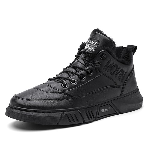 Men's Boots Comfort Shoes Casual Home Daily PU Booties / Ankle Boots Black Gray Winter
Men's Boots Comfort Shoes Casual Home Daily PU Booties / Ankle Boots Black Gray Winter
