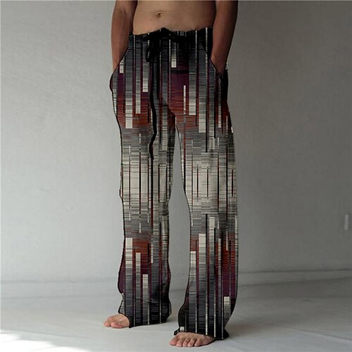 Men's Trousers Beach Pants Pocket Drawstring Elastic Waist Graphic Prints Comfort Breathable Casual Daily Holiday Streetwear Designer Green Purple
Men's Trousers Beach Pants Pocket Drawstring Elastic Waist Graphic Prints Comfort Breathable Casual Daily Holiday Streetwear Designer Green Purple