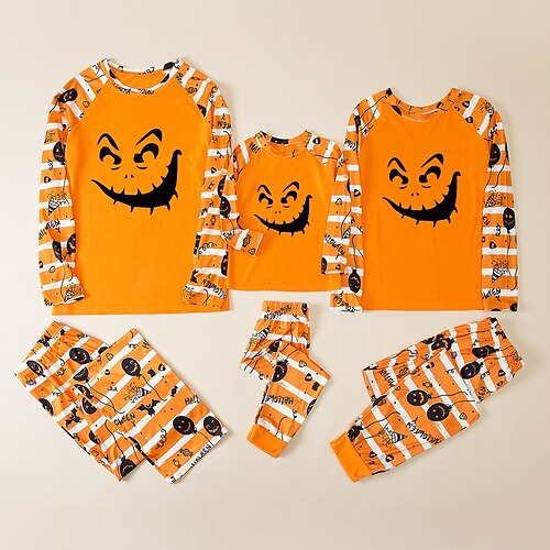 Family Look Halloween Pajamas Skull Daily Orange Long Sleeve Daily Matching Outfits
Family Look Halloween Pajamas Skull Daily Orange Long Sleeve Daily Matching Outfits