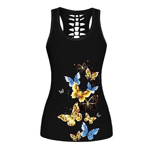 21Grams Women's Yoga Top Floral White Black Yoga Gym Workout Running Tank Top Sleeveless Sport Activewear Breathable Quick Dry Comfortable Stretchy
21Grams Women's Yoga Top Floral White Black Yoga Gym Workout Running Tank Top Sleeveless Sport Activewear Breathable Quick Dry Comfortable Stretchy