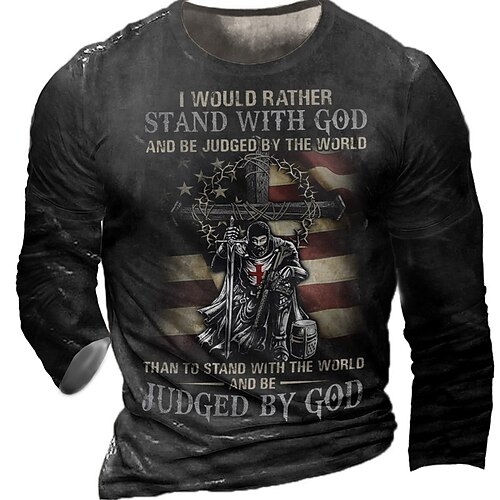 Men's T shirt Tee Tee Graphic Round Neck Army Green Brown Navy Blue Black 3D Print Casual Daily Long Sleeve Print Clothing Apparel Fashion Designer Comfortable Big and Tall
Men's T shirt Tee Tee Graphic Round Neck Army Green Brown Navy Blue Black 3D Print Casual Daily Long Sleeve Print Clothing Apparel Fashion Designer Comfortable Big and Tall