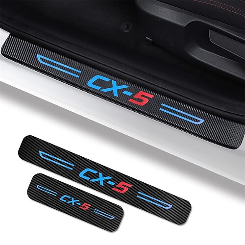 Car Door Sill Protector for Mazda CX5 Accessories Fit for CX5 2015-2022 Carbon Fiber Leather Door Sill Sticker Reflective Automotive Door Sill Guard Decoration Door Sill Scuff Plate Sticker
Car Door Sill Protector for Mazda CX5 Accessories Fit for CX5 2015-2022 Carbon Fiber Leather Door Sill Sticker Reflective Automotive Door Sill Guard Decoration Door Sill Scuff Plate Sticker