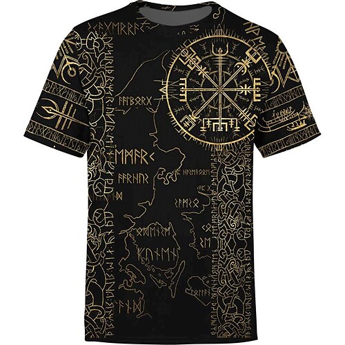 Men's Unisex T shirt Tee Graphic Prints Crew Neck Black Short Sleeve 3D Print Outdoor Street Print Tops Sports Designer Ethnic Style Classic / Summer / Summer
Men's Unisex T shirt Tee Graphic Prints Crew Neck Black Short Sleeve 3D Print Outdoor Street Print Tops Sports Designer Ethnic Style Classic / Summer / Summer