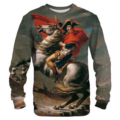 Men's Unisex Sweatshirt Graphic Prints Human Print Outdoor Street Daily 3D Print Basic Sports Hoodies Sweatshirts Long Sleeve Brown
Men's Unisex Sweatshirt Graphic Prints Human Print Outdoor Street Daily 3D Print Basic Sports Hoodies Sweatshirts Long Sleeve Brown