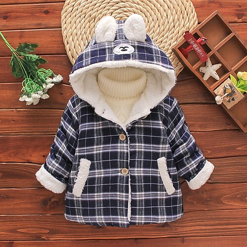 Kids Unisex Coat Outerwear Plaid Long Sleeve Pocket Coat Daily Active Adorable Black Red Winter Fall 2-6 Years
Kids Unisex Coat Outerwear Plaid Long Sleeve Pocket Coat Daily Active Adorable Black Red Winter Fall 2-6 Years