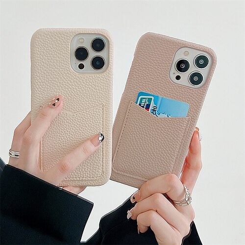 Phone Case For Apple Back Cover iPhone 13 Pro Max 12 11 Bumper Frame Ultra-thin Card Holder Slots Solid Colored PU Leather
Phone Case For Apple Back Cover iPhone 13 Pro Max 12 11 Bumper Frame Ultra-thin Card Holder Slots Solid Colored PU Leather