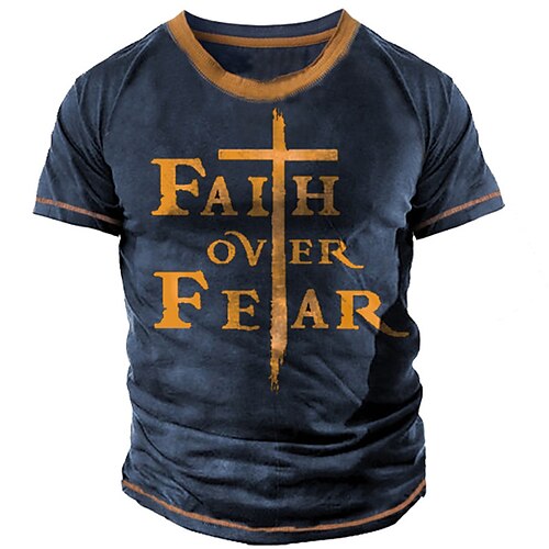 Men's Unisex T shirt Tee 3D Print Graphic Prints Letter Crew Neck Street Daily Print Short Sleeve Tops Designer Casual Vintage Big and Tall Navy Blue / Summer
Men's Unisex T shirt Tee 3D Print Graphic Prints Letter Crew Neck Street Daily Print Short Sleeve Tops Designer Casual Vintage Big and Tall Navy Blue / Summer