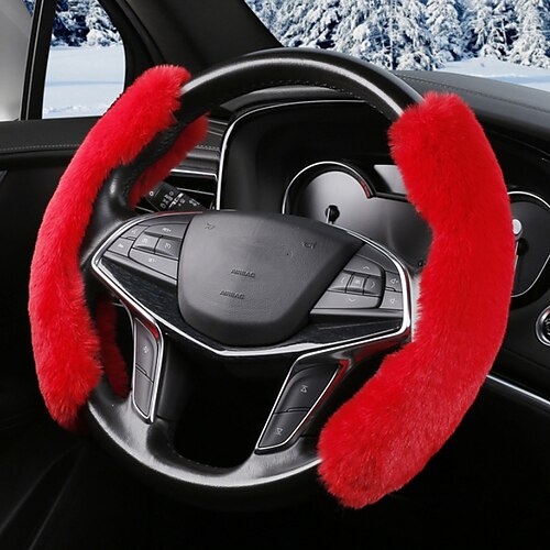 2 PCS Plush Car Steering Wheel Cover Fashion design Universal Fit For 15""~15""1/2
2 PCS Plush Car Steering Wheel Cover Fashion design Universal Fit For 15""~15""1/2