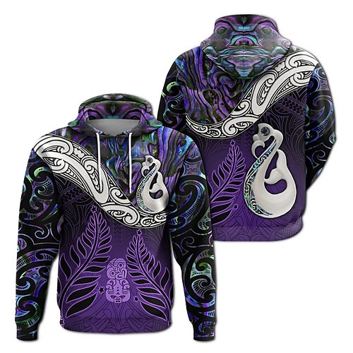 Men's Unisex Hoodie Pullover Hoodie Sweatshirt Tribal Graphic Prints Print Hooded Daily Sports 3D Print Designer Casual Hoodies Sweatshirts Long Sleeve Purple
Men's Unisex Hoodie Pullover Hoodie Sweatshirt Tribal Graphic Prints Print Hooded Daily Sports 3D Print Designer Casual Hoodies Sweatshirts Long Sleeve Purple