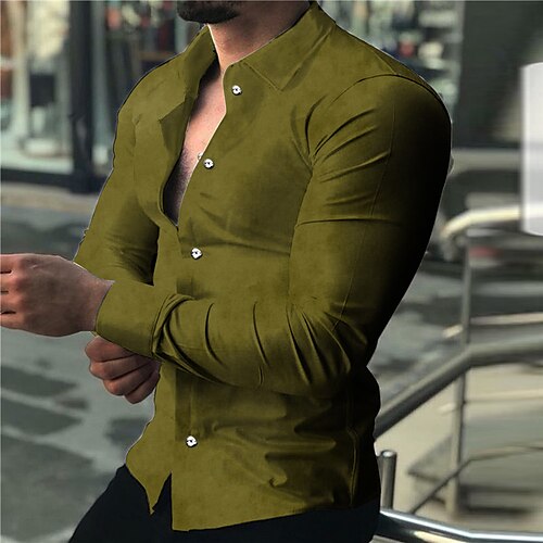 Men's Shirt Graphic Turndown Green Black Blue Gray Long Sleeve 3D Print Outdoor Street Button-Down Print Tops Fashion Designer Casual Breathable
Men's Shirt Graphic Turndown Green Black Blue Gray Long Sleeve 3D Print Outdoor Street Button-Down Print Tops Fashion Designer Casual Breathable