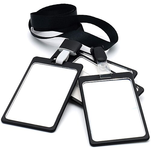 ID Card Holder PU Leather Name Card Holder Waterproof Professional Transparent for Women Men Kids
ID Card Holder PU Leather Name Card Holder Waterproof Professional Transparent for Women Men Kids