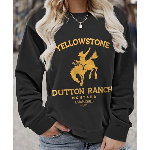 Women's Plus Size Tops Pullover Sweatshirt Geometry Letter Print Long Sleeve Crewneck Casual Vintage Daily Going out Polyester Fall Winter Green Black
Women's Plus Size Tops Pullover Sweatshirt Geometry Letter Print Long Sleeve Crewneck Casual Vintage Daily Going out Polyester Fall Winter Green Black