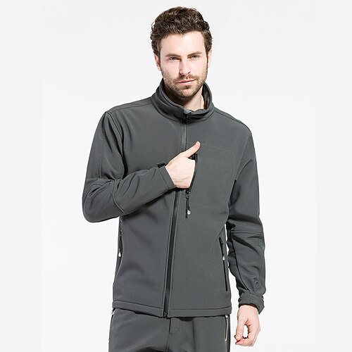 Men's Hiking Softshell Jacket Waterproof Hiking Jacket Hiking Fleece Jacket Winter Outdoor Thermal Warm Windproof Breathable Lightweight Outerwear Windbreaker Trench Coat Fishing Climbing Camping
Men's Hiking Softshell Jacket Waterproof Hiking Jacket Hiking Fleece Jacket Winter Outdoor Thermal Warm Windproof Breathable Lightweight Outerwear Windbreaker Trench Coat Fishing Climbing Camping