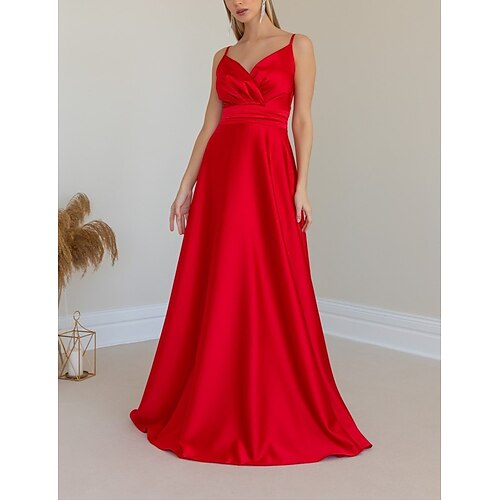 Women's A Line Dress Strap Dress Maxi long Dress Green Red Sleeveless Pure Color Zipper Patchwork Fall Winter Spaghetti Strap Stylish Fashion Modern 2022 S M L XL / Party Dress
Women's A Line Dress Strap Dress Maxi long Dress Green Red Sleeveless Pure Color Zipper Patchwork Fall Winter Spaghetti Strap Stylish Fashion Modern 2022 S M L XL / Party Dress